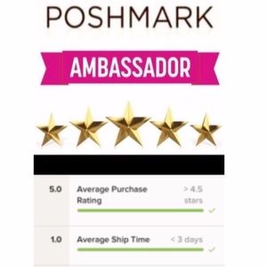 SHOP CONFIDENTLY! Im a POSH AMBASSADOR!